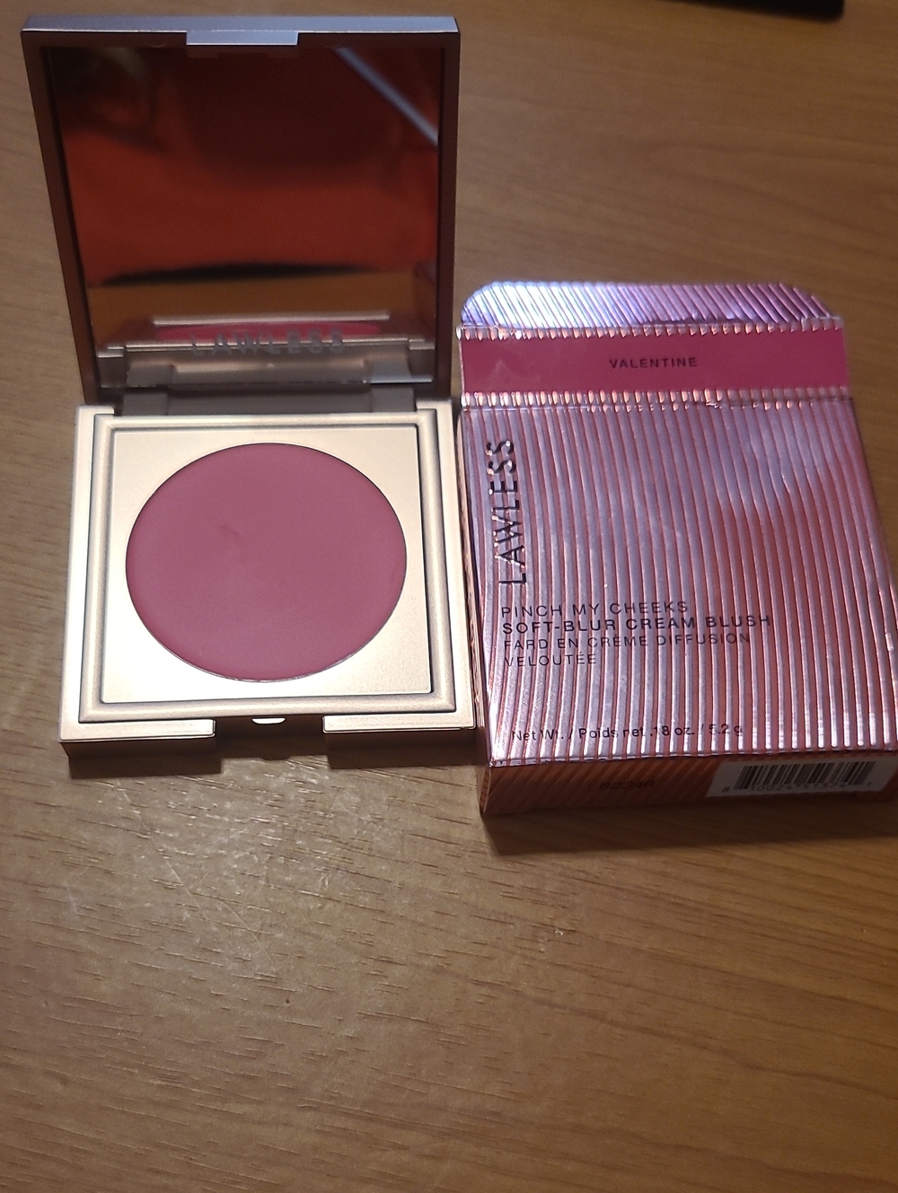 Lawless Pinch My Cheeks Soft-blur Cream Blush Shade Valentine Brand New NIB